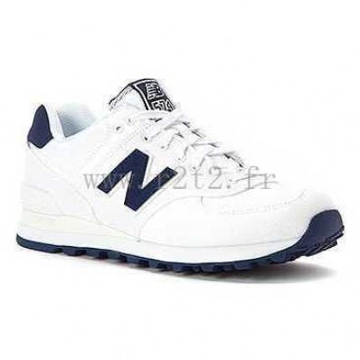new balance 574 blanche homme